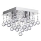 Spa Orlando Tiered Light Fitting Chrome