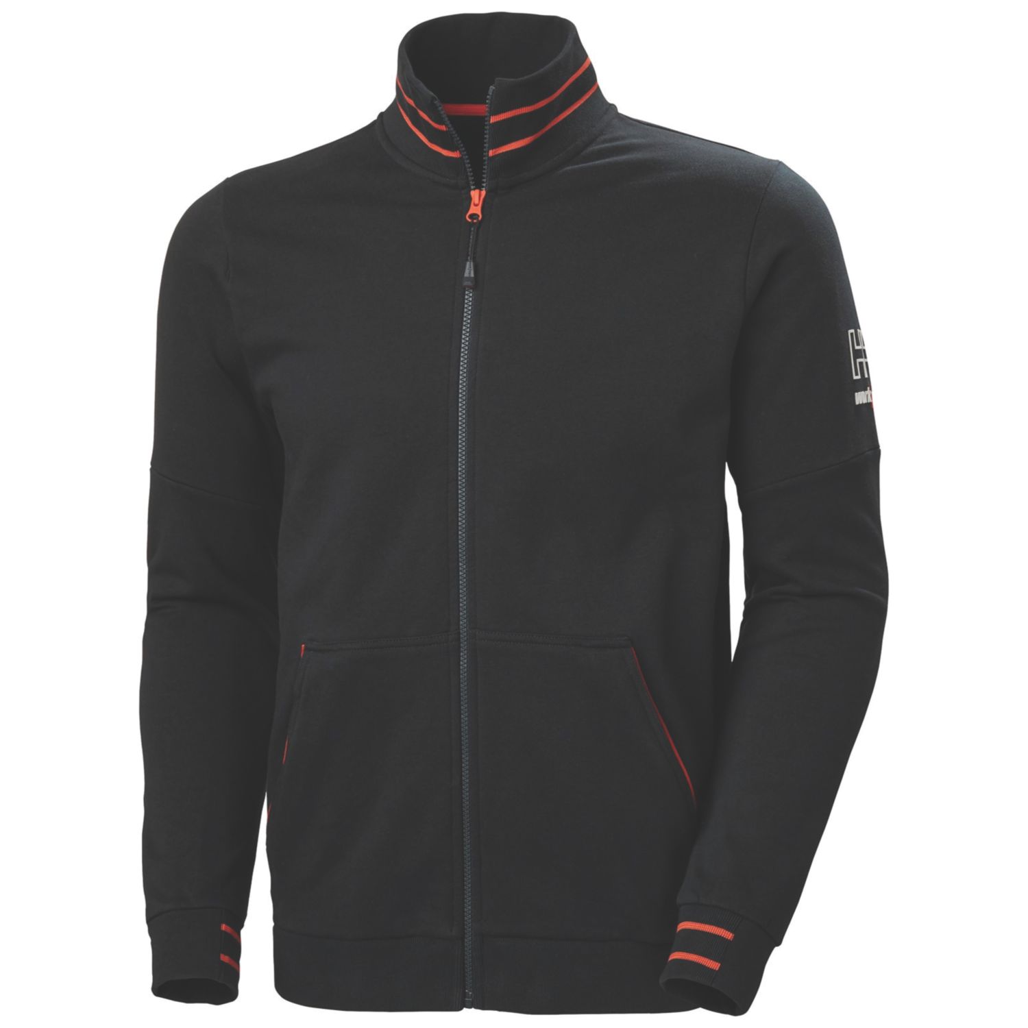 Helly Hansen Kensington Zip Sweatshirt Black 2X Large 48.5" Chest (230XT)