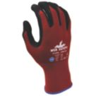 MCR Safety GP1005NA General Handling Gloves Red/Black Medium 1 Pair