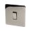 Crabtree Platinum 10AX 1-Gang Intermediate Switch Black Nickel