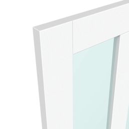 Green & Taylor Victorian 1-Clear Light Primed White Wooden Shaker Internal Door 2040mm x 826mm