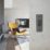 Varilight  10A 1-Gang 2-Way Light Switch  Graphite Grey