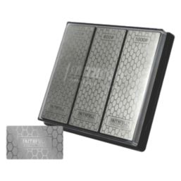 Faithfull Diamond Sharpening Stone Set