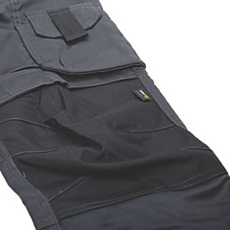 Apache ATS 3D Stretch Work Trousers Black / Grey 42" W 31" L