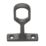 Rail & Tube Solutions Oval Centre Support Bracket Black 15mm