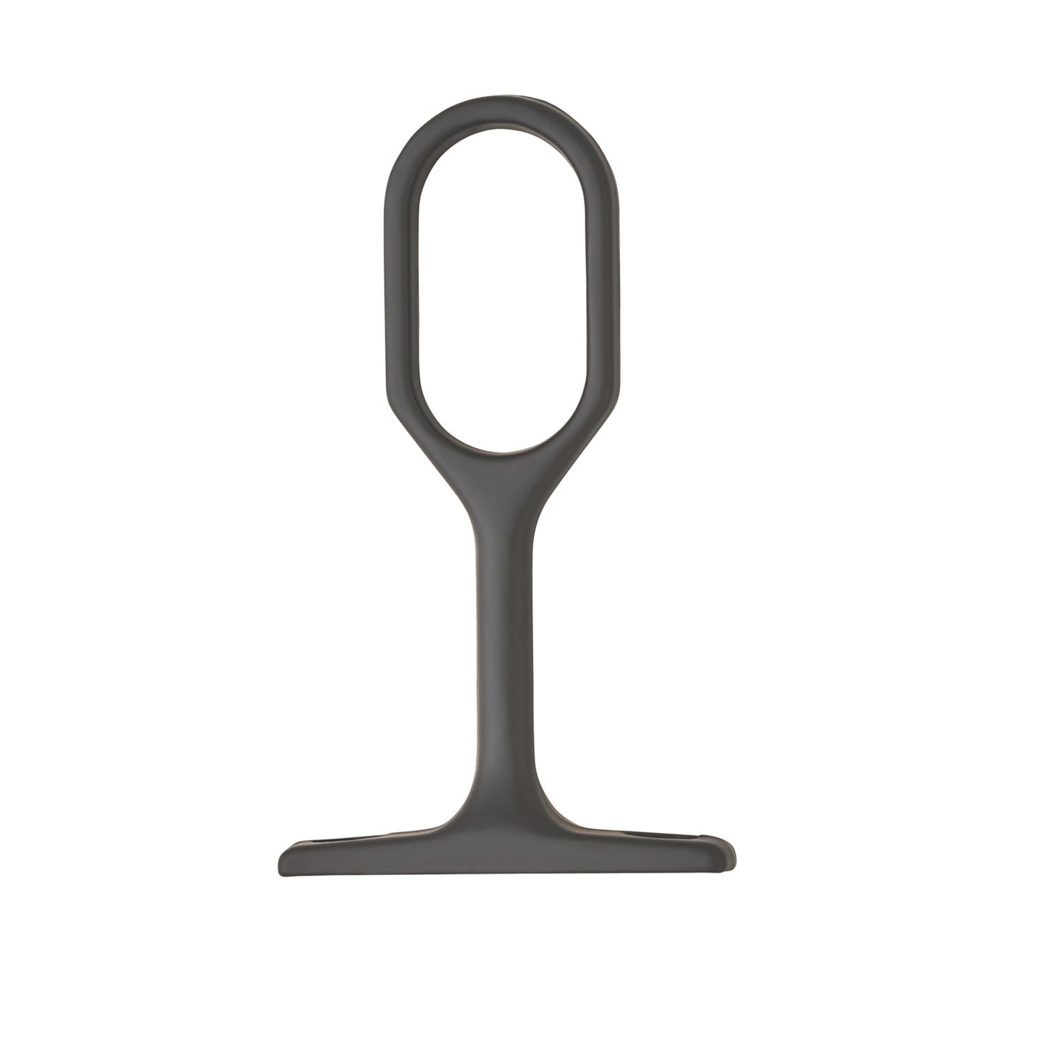 Rail & Tube Solutions Oval Centre Support Bracket Black 15mm (231KK)