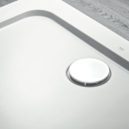 Mira Flight Low Rectangular Shower Tray Gloss White 900mm x 800mm x 40mm