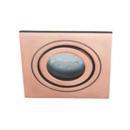 Spa Cali Adjustable Square Downlights Copper 4 Pack