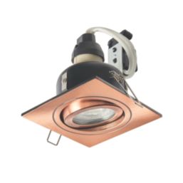 Spa Cali Adjustable Square Downlights Copper 4 Pack