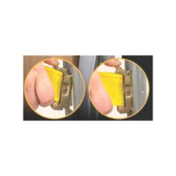 Smith & Locke Ratchet Tie-Down Strap with E-Track Hook 5m x 50mm