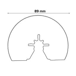 Erbauer   Multi-Material Segmented Cutting Blade 80mm