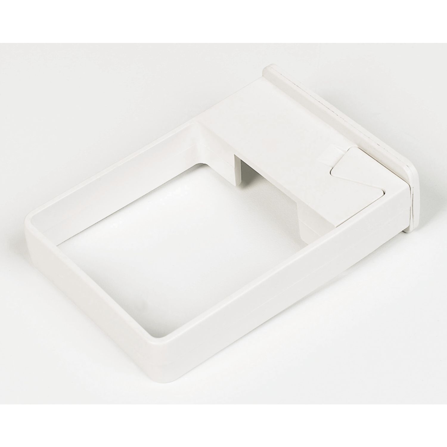 FloPlast Square Easyfit Pipe Clips White 65mm 10 Pack (23239)