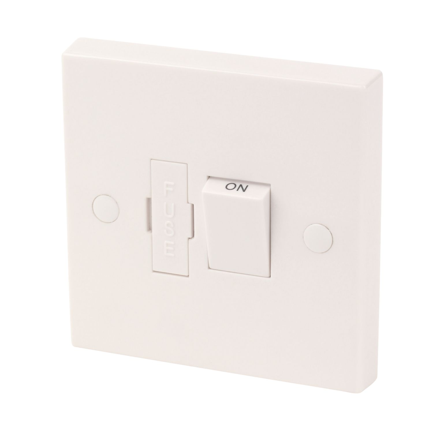 Essentials 13A Switched Fused Spur White (2323D)