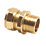 Pegler  Brass Compression Adapting Male Coupler 22mm x 3/4"