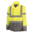 Scruffs  Hi-Vis Jacket Yellow / Navy Small 44" Chest
