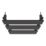 Flomasta Flat Bar 1200mm x 500mm 1897BTU Black Vertical Designer Radiator