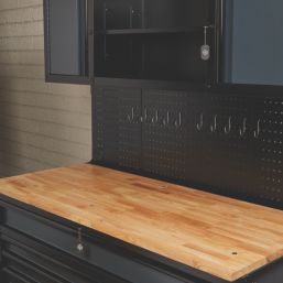 Bunker  10-Drawer Workstation Grey