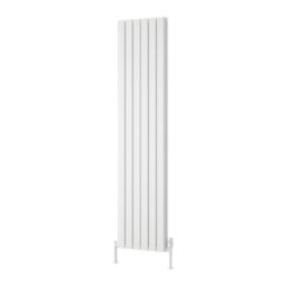 Reina Piatto Double 1800mm x 445mm 4777BTU White Vertical Designer Radiator