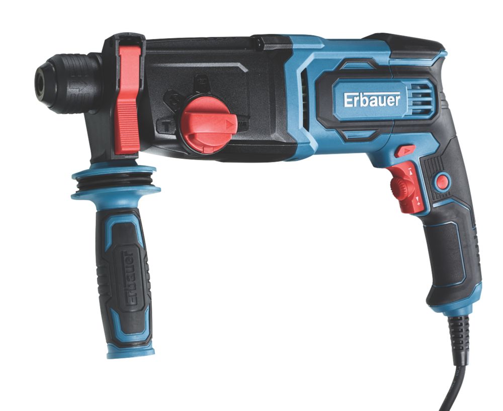 Erbauer ERH750 3.4kg Electric SDS Plus Drill 220 240V Screwfix