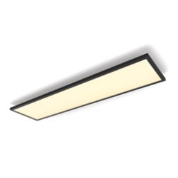 Philips Hue Aurelle Rectangular 1200mm x 300mm LED Smart Panel Light Black 39W 1700lm