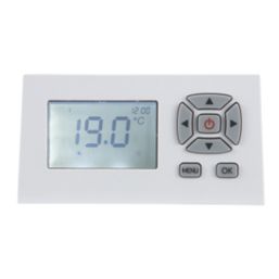 Blyss Saris Wall-Mounted Panel Heater White 2000W - Screwfix