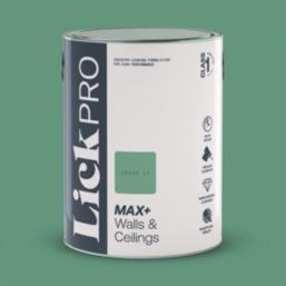 LickPro Max+ 5Ltr Green 17 Eggshell Emulsion  Paint