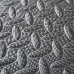 Essentials  Floor Mat Black 615mm x 615mm x 10mm