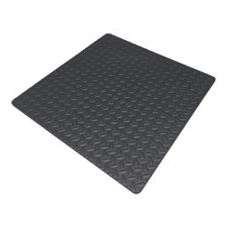 Essentials  Floor Mat Black 615mm x 615mm x 10mm