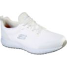 Skechers Squad SR Myton Size 8  White   Occupational Work Trainers