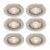 Spa Cali Adjustable  Downlights Chrome 6 Pack