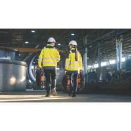 EasyExtend  Barrier Post & Double Head Kit (Yellow & Black) 10m