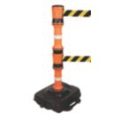 EasyExtend  Barrier Post & Double Head Kit (Yellow & Black) 10m