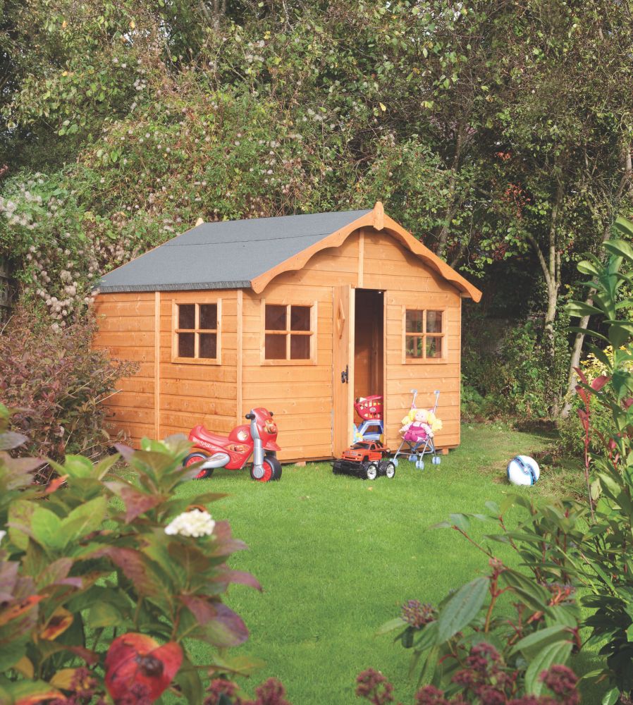 wooden playhouse screwfix