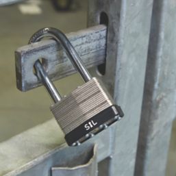 Smith Locke Laminated Steel Water Resistant Long Shackle Padlock