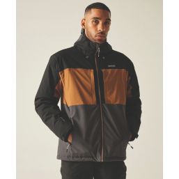 Regatta Maland Insulated  Jacket Nut Brown / Black / Ash Medium 46.4" Chest