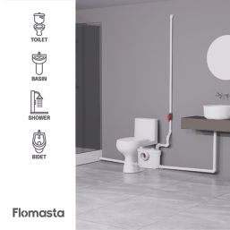 Flomasta  Macerator WC & Bathroom Top Outlet 400W 220-240V