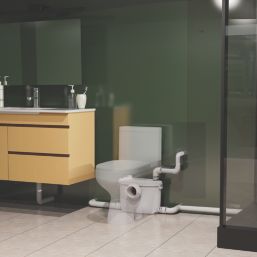 Flomasta  Macerator WC & Bathroom Top Outlet 400W 220-240V