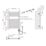 Flomasta 600mm x 400mm 512BTU Anthracite Flat Electric Towel Radiator