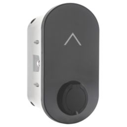 Lewden Siena 1 Port 22kW 3-Phase Mode 3 Type 2 Socket Untethered EV Charger with 4G Communication  Black