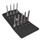 Wera 8767 C TORX HF 3 Zyklop 1/2" Drive Bit Socket Set 9 Pieces