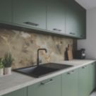 Wilsonart Aurora Gold Splashback 3050mm x 750mm x 4mm