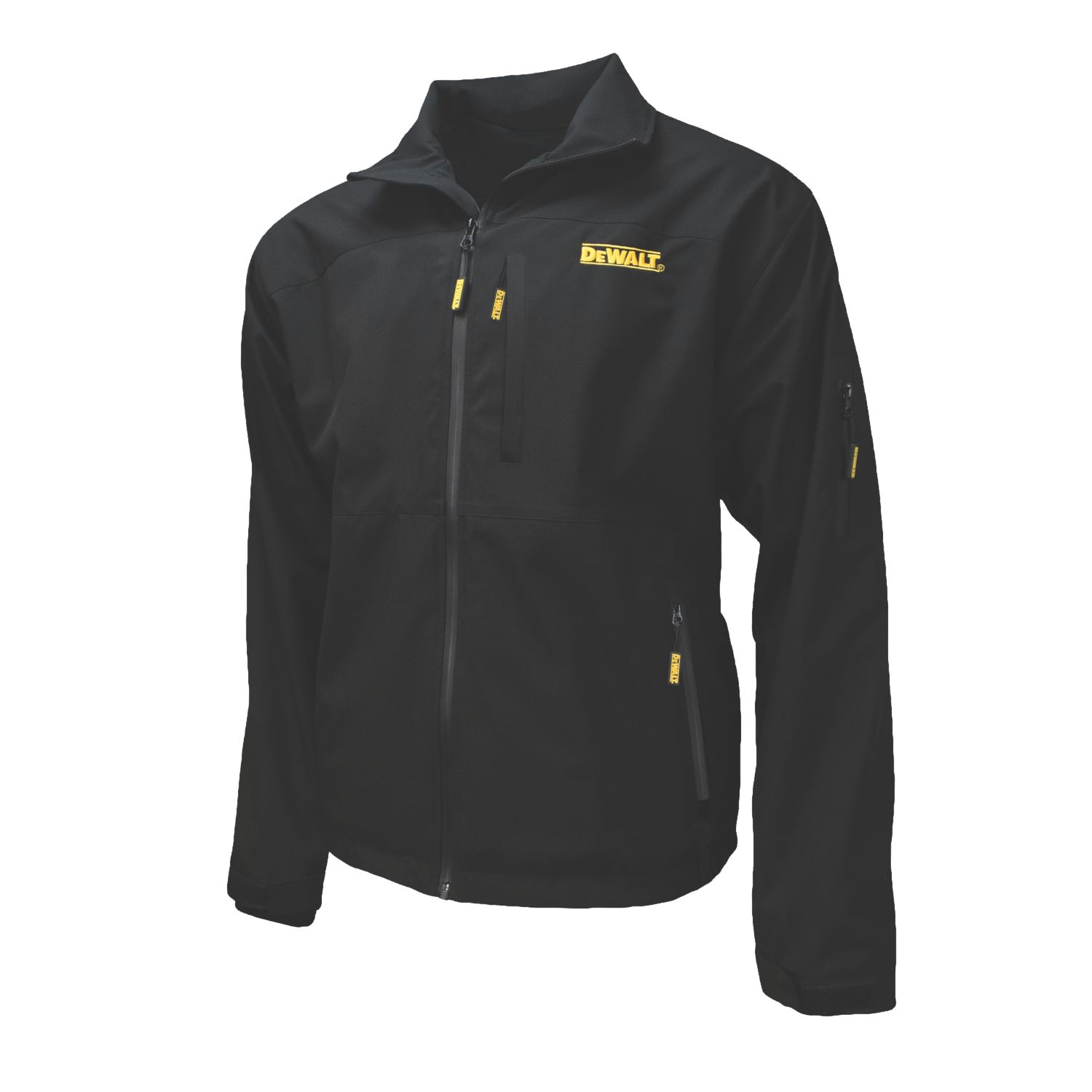 DEWALT DCHJ090BD1 18V Li-Ion XR Heated Softshell Jacket Black Medium 38-40" Chest (233PG)