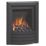 Be Modern Design Black Rotary Control Inset Gas Manual Fire 510mm x 123mm x 605mm