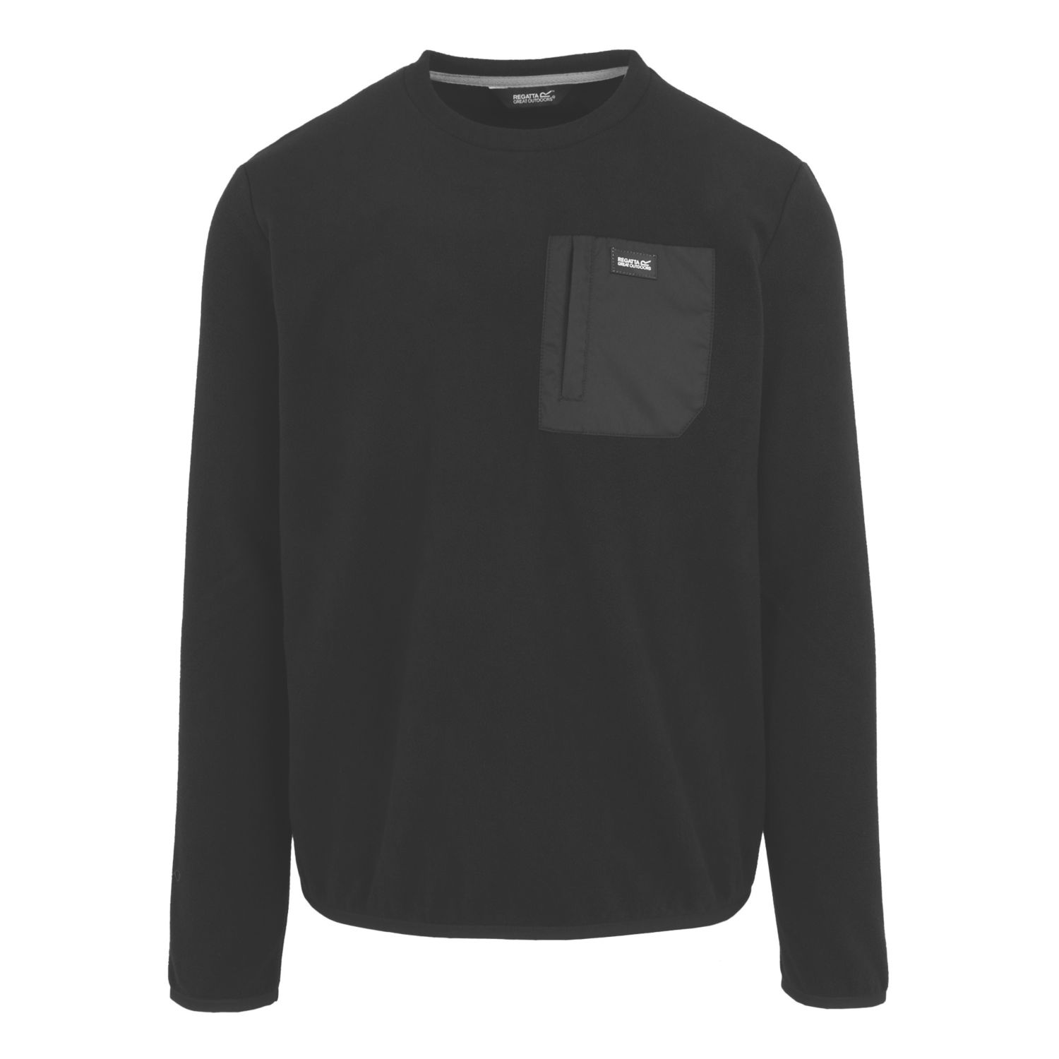 Regatta Frankie Crew Men's Jumper Sweatshirt Black Medium 39.5" Chest (233VC)