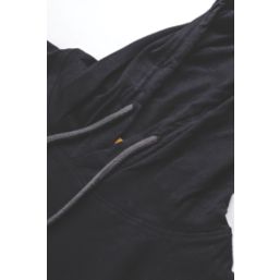 CAT Hooded Long Sleeve Shirt Black Small 36-38" Chest