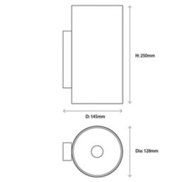 Quay Design Boston Wall Light Antique Brass