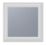 Crystal  Top Opening Obscure Double-Glazed Casement White uPVC Window  820mm x 820mm