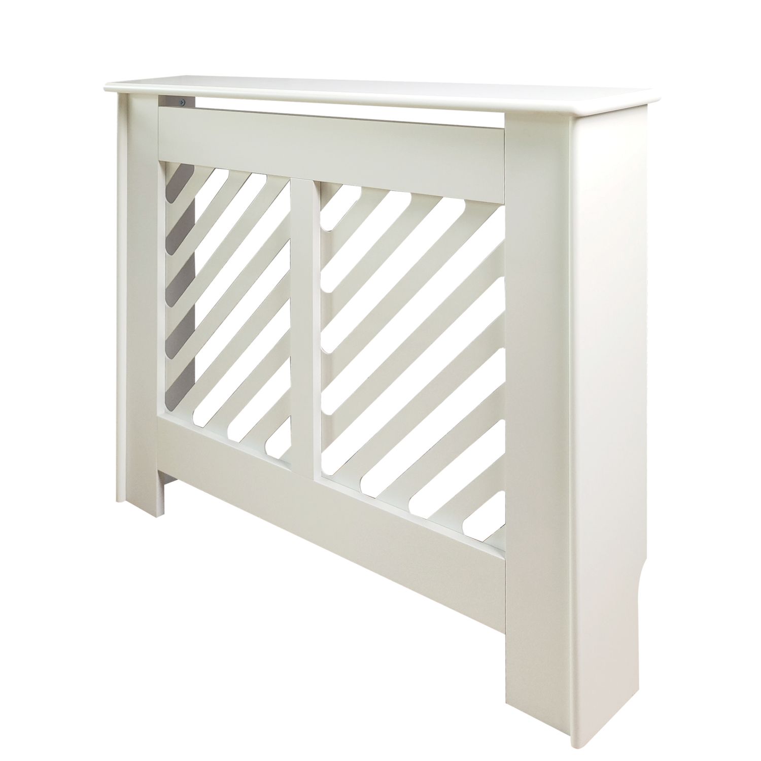 Victorian Radiator Cover White 1020mm x 180mm x 800mm (233VU)
