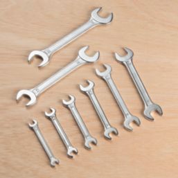 Essentials  Open-Ended Spanner Set 8 Pieces