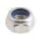 Easyfix A2 Stainless Steel Nylon Lock Nuts M4 100 Pack